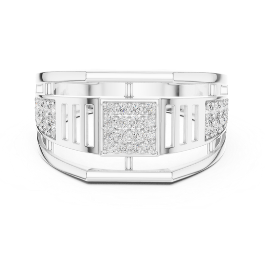 White gold geometric band ring with round diamonds
Modern white gold diamond statement ring design
Elegant white gold open style diamond band
White gold square cluster diamond fashion ring
Luxury white gold wide band ring for women
Stylish white gold round diamond designer ring
Fine jewelry white gold geometric diamond ring
Handmade white gold diamond band closeup view
Unique white gold open frame diamond ring
White gold modern ring with sparkling diamonds
