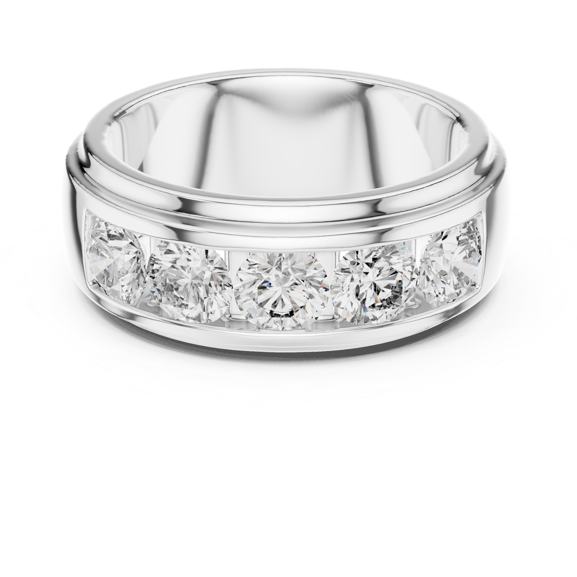 White Gold Round Diamond Half Eternity Ring
White Gold Band Ring With Round Diamonds
Wide White Gold Round Diamond Band
Round Cut Diamond White Gold Ring Band
White Gold Multi Round Diamond Ring
White Gold Eternity Style Diamond Ring
Polished White Gold Diamond Band
Round Diamond Wedding Band In White Gold
Modern White Gold Round Diamond Ring
Channel Set Round Diamond White Gold Band