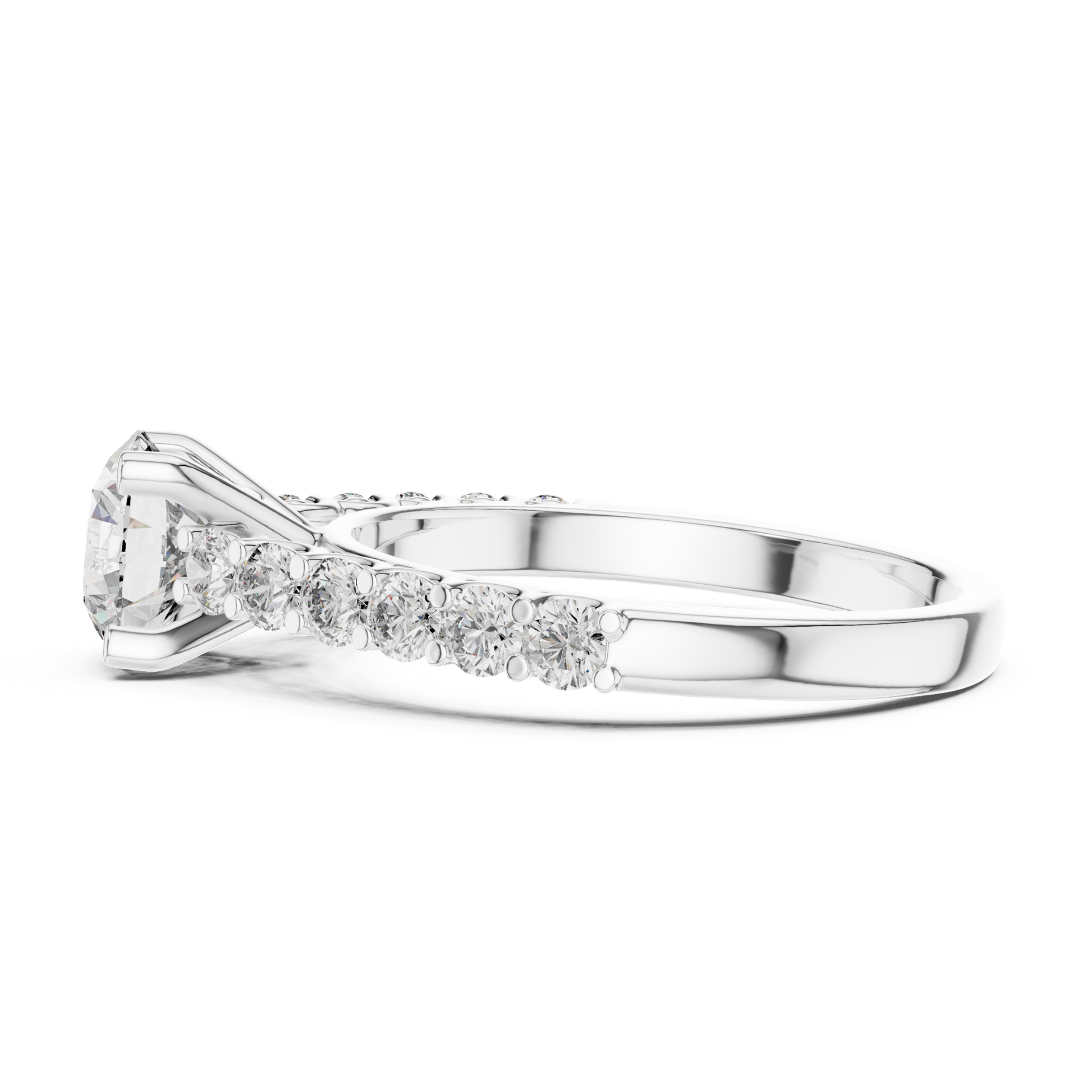 White gold round diamond accent band ring side view
White gold round diamond band ring profile view
Side view round diamond accent band white gold
Four prong round diamond accent band side view
White gold solitaire diamond band side profile
Round brilliant diamond accent ring side profile
White gold round diamond ring side angle view
Round diamond accent white gold band design
White gold diamond accent ring side perspective
Round diamond white gold ring profile perspective