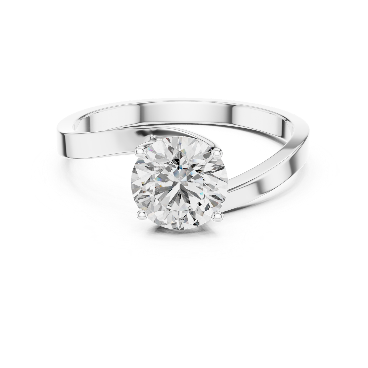 White Gold Round Diamond Bypass Ring
White Gold Solitaire Bypass Diamond Ring
Round Diamond White Gold Engagement Ring
Four Prong Round Diamond Gold Ring
Modern White Gold Bypass Solitaire Ring
Minimal White Gold Diamond Ring
Polished White Gold Round Diamond Ring
Elegant Bypass Solitaire Diamond Ring
Contemporary White Gold Engagement Ring
Round Diamond White Gold Solitaire Ring