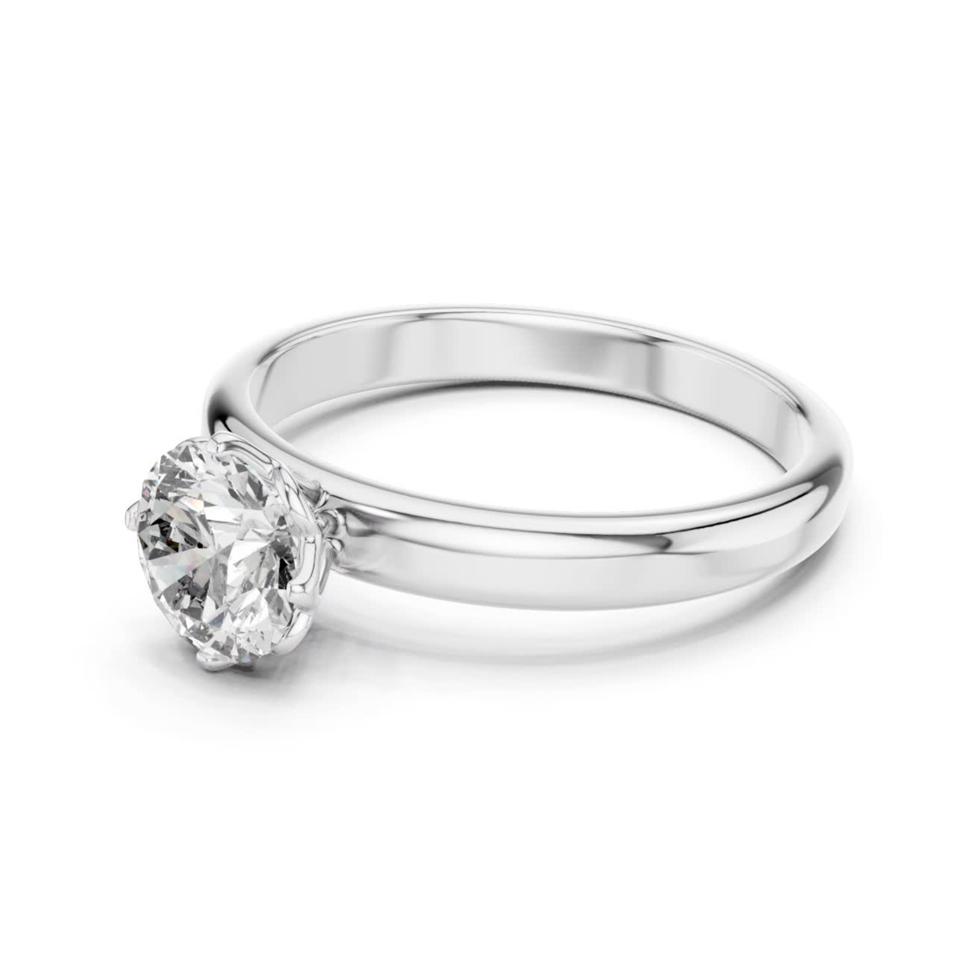 White Gold Round Diamond Cathedral Style Ring
White Gold Round Diamond Elevated Setting Ring
Round Brilliant Diamond Ring With White Gold Band
White Gold Round Diamond Sleek Shank Ring
White Gold Polished Diamond Ring Side Perspective
Round Diamond Basket Setting White Gold Ring
White Gold Fine Diamond Ring With Slim Band
Classic Round Diamond Raised White Gold Ring
White Gold Round Diamond Modern Bridal Ring
Elegant White Gold Ring Featuring Brilliant Diamond