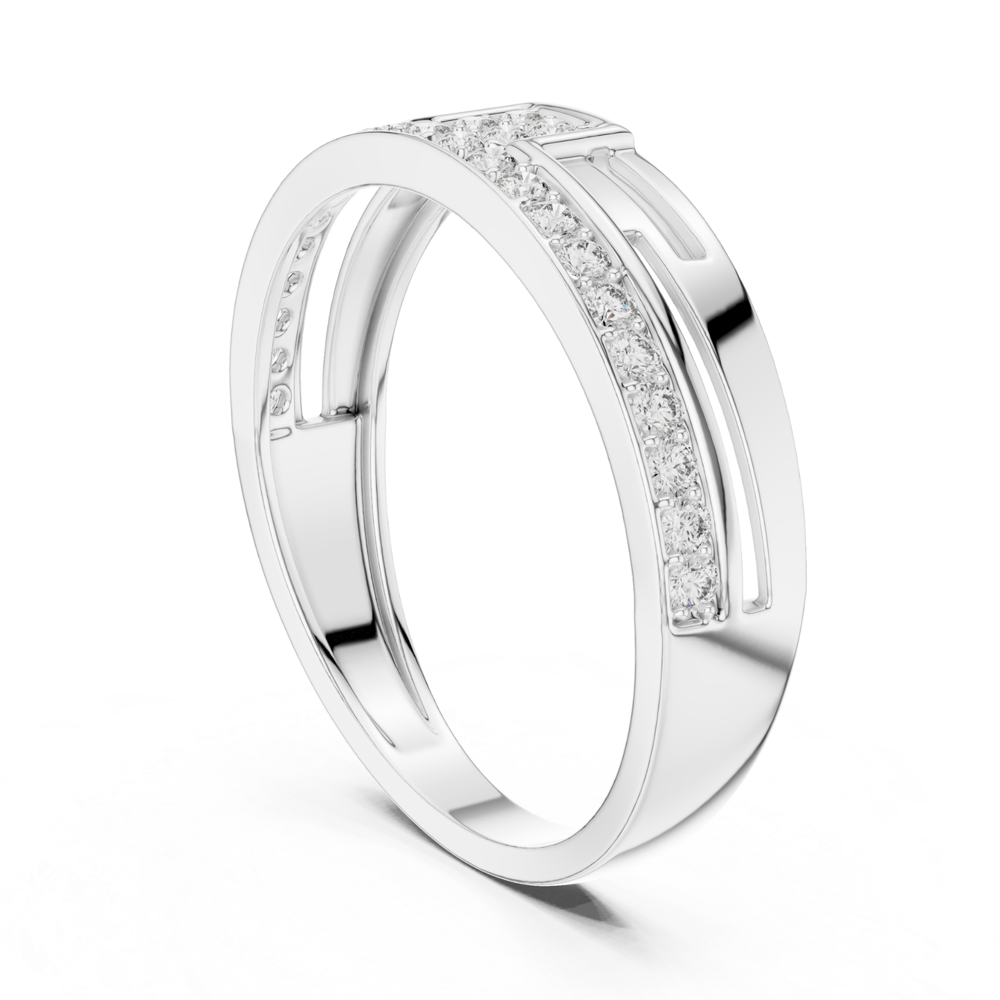 White gold curved pave band ring with round diamonds
Elegant white gold round diamond fashion ring
Modern white gold diamond band with curved design
White gold geometric ring with pave diamond accents
Luxury white gold diamond statement ring for women
Fine jewelry white gold curved diamond band ring
Stylish white gold contemporary diamond ring design
Handmade white gold round diamond ring closeup
Unique white gold pave diamond band for women
White gold sparkling diamond curved ring