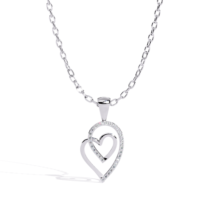 White gold double heart diamond pendant
Round diamond double heart pendant
White gold open heart diamond pendant
Double heart pendant with round diamonds
White gold diamond heart pendant
Elegant double heart pendant design
Open heart diamond pendant in white gold
Polished double heart diamond pendant
Modern heart pendant with diamonds
White gold layered heart pendant