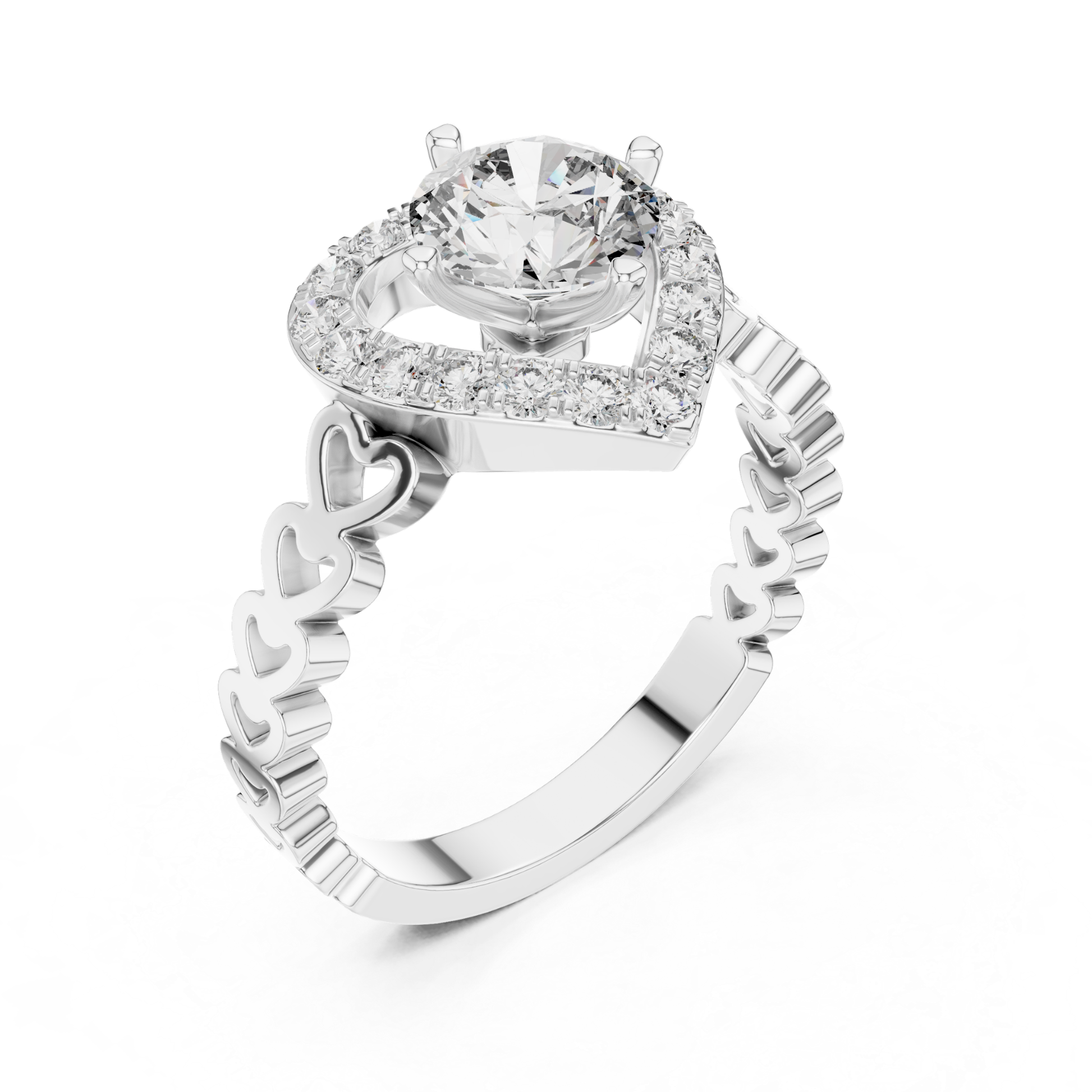 White gold round diamond heart halo ring angled view
Angled white gold heart halo diamond ring design
White gold heart shaped diamond ring angled profile
Round diamond white gold heart halo ring design
White gold polished heart halo diamond ring angle
White gold heart frame round diamond ring profile
Modern white gold heart halo diamond ring design
White gold open heart band diamond ring angle
Elegant white gold heart engagement ring profile
White gold round diamond heart ring angled view