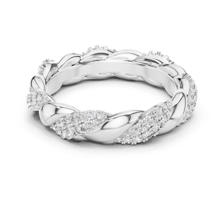 White gold diamond leaf pattern eternity ring
Diamond leaf eternity band in white gold
White gold curved leaf diamond band
Nature inspired diamond eternity ring
White gold marquise leaf diamond ring
Diamond cluster leaf style wedding band
White gold floral inspired diamond ring
Leaf motif diamond eternity band
White gold elegant diamond leaf ring
Diamond accented leaf pattern band ring