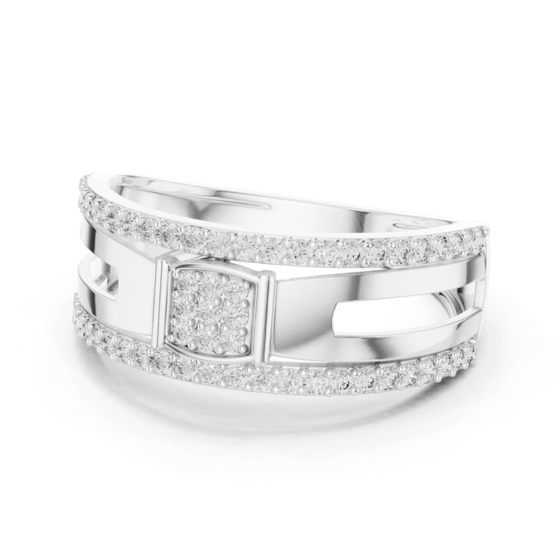 White gold round diamond open wide band ring
Modern white gold pave diamond fashion ring
White gold geometric round diamond band ring
Round diamond white gold layered open ring
White gold statement style diamond band ring
Contemporary white gold crossover diamond ring
White gold polished open shank diamond band
Elegant white gold round diamond wide ring
White gold modern diamond fashion band ring
Round diamond white gold open style ring