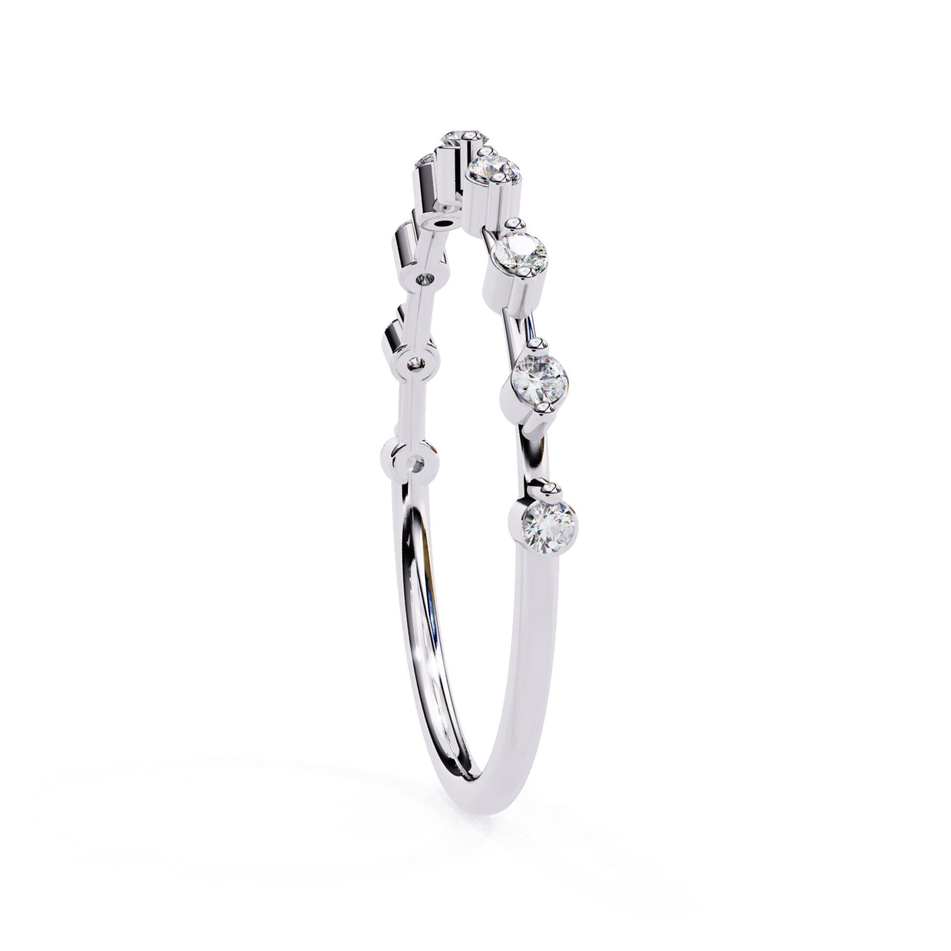White gold round diamond band side view
Side profile white gold round diamond ring
White gold band with round diamonds side
Round diamond side setting white gold band
White gold slim band round diamond side
Side angle white gold round diamond band
White gold ring with round diamond side row
Round diamond side line white gold band
White gold round diamond band close side
White gold band showing round diamonds side