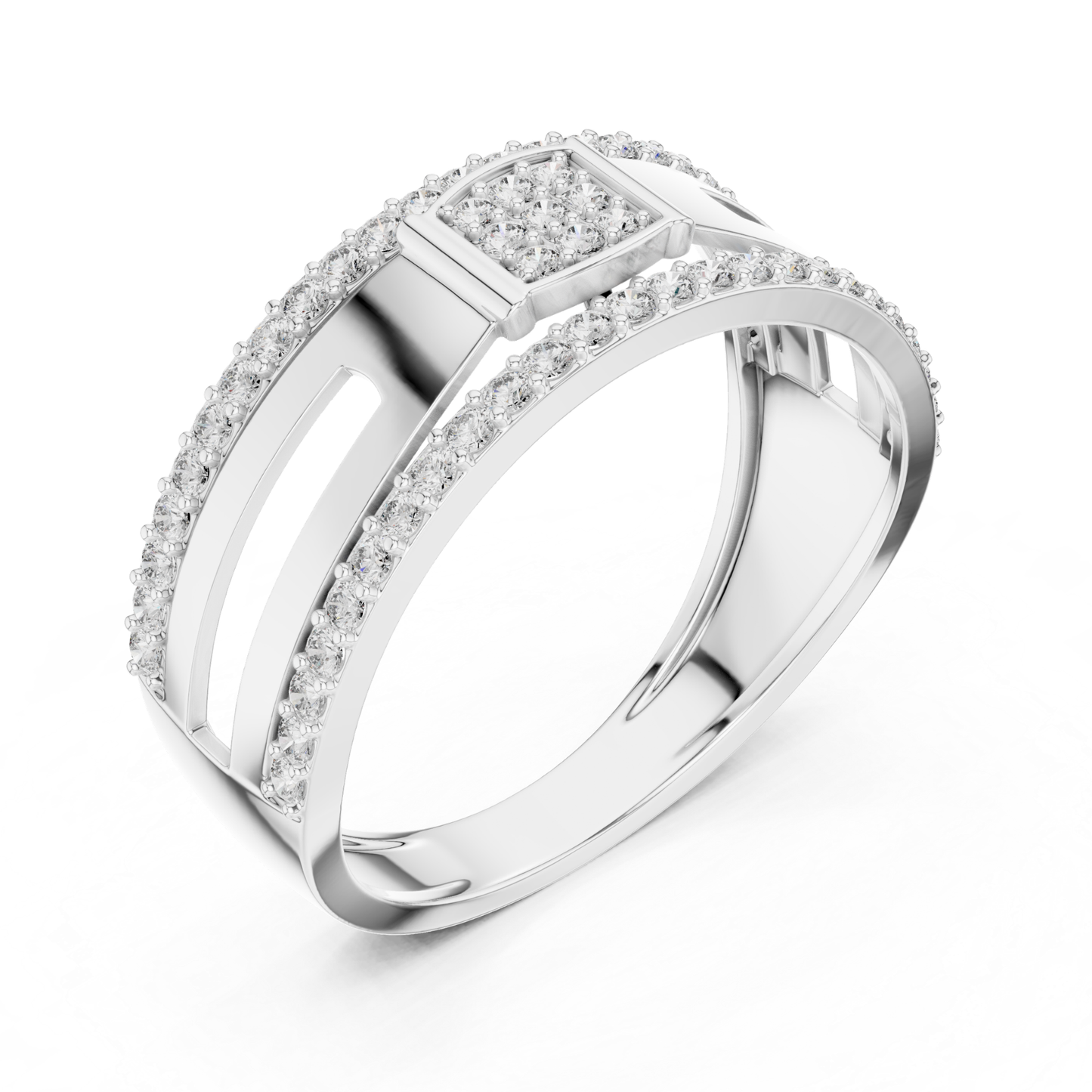 White gold round diamond split band fashion ring
Modern white gold pave diamond open ring
White gold geometric round diamond band ring
Round diamond white gold layered statement ring
White gold open shank diamond fashion band
Contemporary white gold round diamond ring design
White gold polished split band diamond ring
Elegant white gold pave diamond wide band
White gold modern open style diamond ring
Round diamond white gold crossover band ring