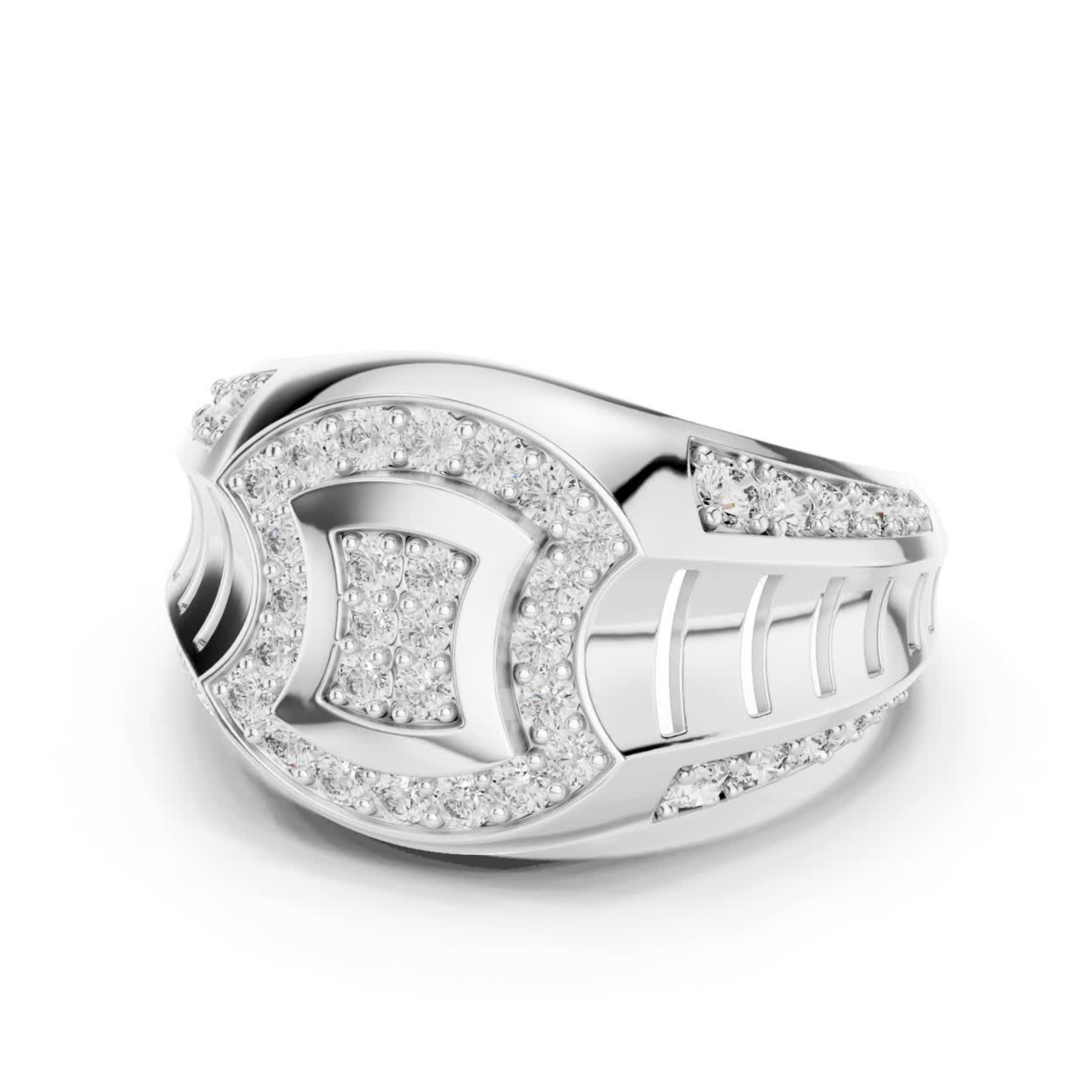 Side view white gold round diamond statement band ring
White gold diamond band ring side profile design
Side angle white gold pavé diamond wide band ring
Modern white gold round diamond band side view
Luxury white gold diamond statement ring side angle
White gold chunky diamond band ring side profile
Bold white gold round diamond ring side perspective
Designer white gold diamond band with side detailing
White gold geometric diamond statement ring side view
Wide white gold diamond fashion band side angle