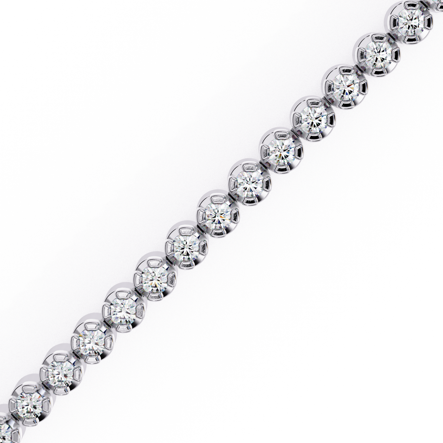 Close Up White Gold Round Diamond Tennis Bracelet
White Gold Diamond Tennis Bracelet Detail View
Round Diamond Bracelet Close Up In White Gold
White Gold Bracelet With Round Diamond Settings
Macro View Diamond Tennis Bracelet In Gold
White Gold Round Diamond Bracelet Detail Shot
Close View Of Round Diamond Tennis Bracelet
White Gold Diamond Bracelet With Prong Setting
Detailed Round Diamond Tennis Bracelet In Gold
White Gold Tennis Bracelet Diamond Close Up