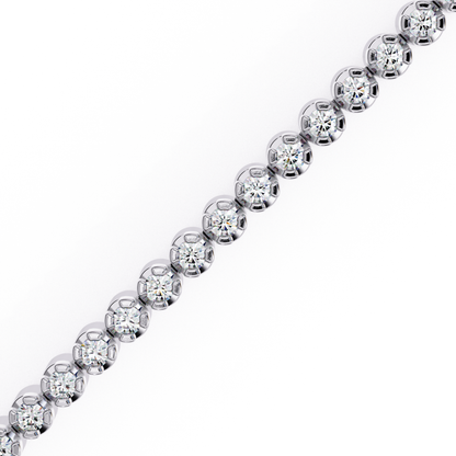 Close Up White Gold Round Diamond Tennis Bracelet
White Gold Diamond Tennis Bracelet Detail View
Round Diamond Bracelet Close Up In White Gold
White Gold Bracelet With Round Diamond Settings
Macro View Diamond Tennis Bracelet In Gold
White Gold Round Diamond Bracelet Detail Shot
Close View Of Round Diamond Tennis Bracelet
White Gold Diamond Bracelet With Prong Setting
Detailed Round Diamond Tennis Bracelet In Gold
White Gold Tennis Bracelet Diamond Close Up