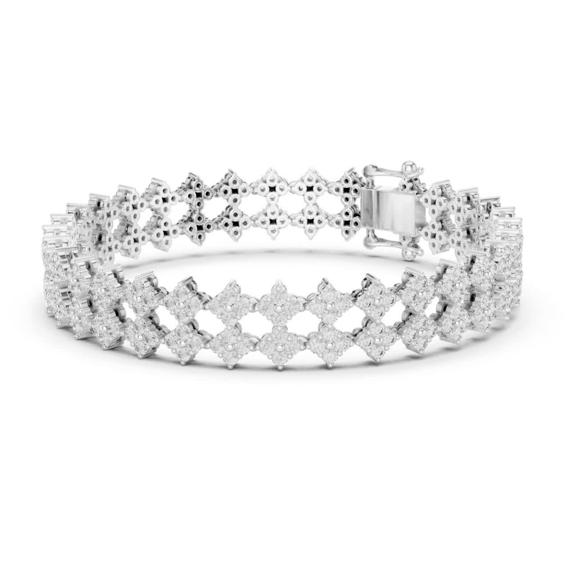 White gold floral diamond tennis bracelet
Elegant white gold bracelet with diamonds
Luxury floral diamond bracelet for women
Womens white gold tennis bracelet jewelry
Designer floral diamond bracelet in white gold
Premium white gold bracelet with diamonds
Stylish floral bracelet for women
Fine jewelry diamond tennis bracelet
Glamorous white gold floral bracelet
White gold bracelet with sparkling diamonds