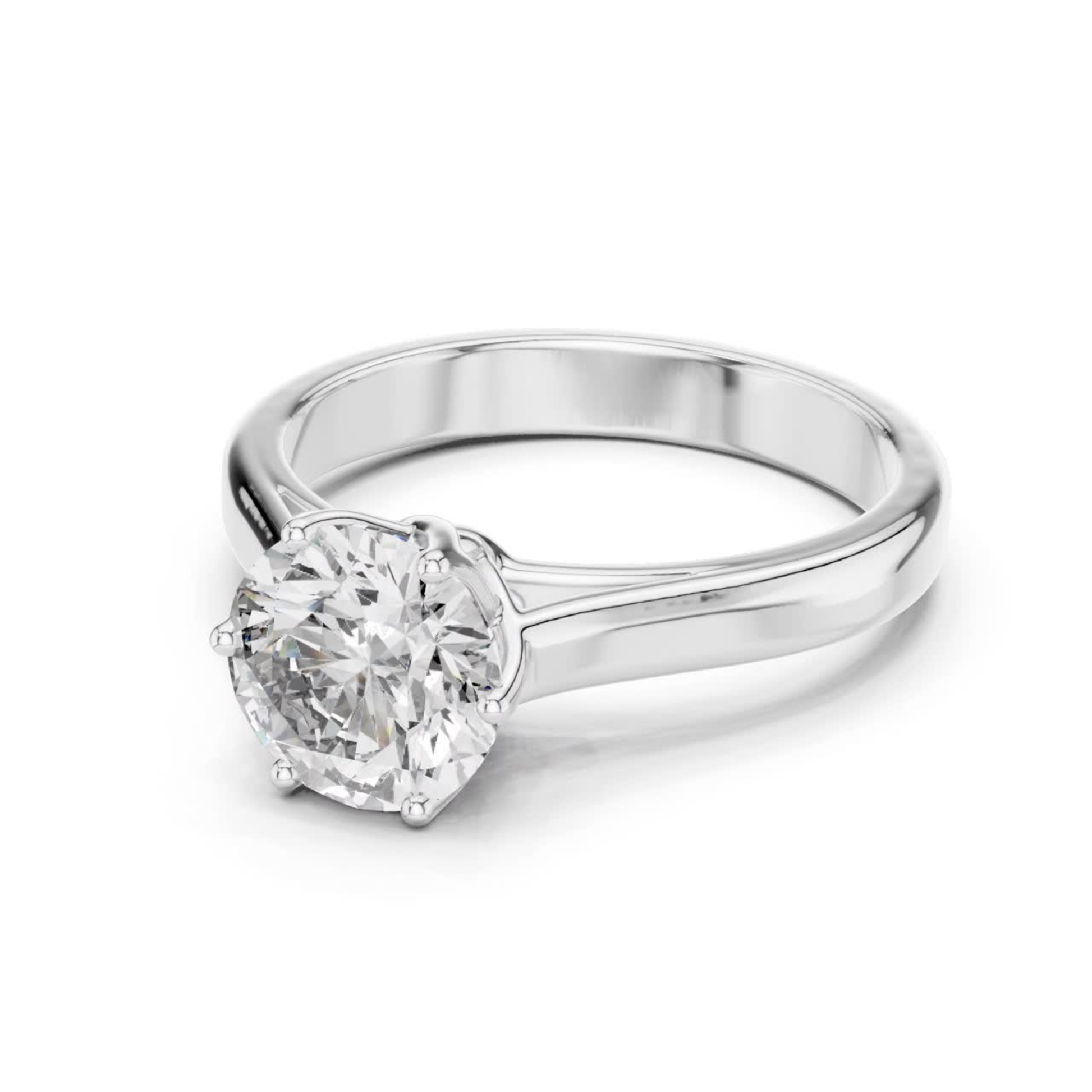 White gold round solitaire diamond ring angle design
Angled round diamond solitaire ring in white gold
Six prong round diamond white gold ring angle
Classic white gold solitaire diamond ring angle
Round diamond ring with white gold band angle
Polished white gold round diamond ring design
Minimal white gold solitaire ring angle
Round brilliant diamond white gold ring design
White gold ring with round center diamond angle
Simple white gold round solitaire ring design