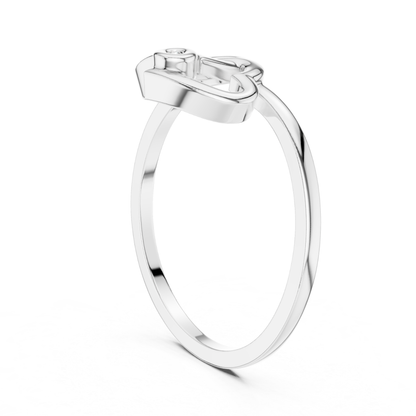 Minimal white gold heart outline ring
Modern abstract heart white gold ring
Elegant white gold love knot ring
Contemporary white gold heart fashion ring
Delicate white gold romantic ring
Fine white gold open heart band
Stylish white gold heart design ring
Minimalist white gold love symbol ring
Artistic white gold heart ring
Simple white gold statement heart ring