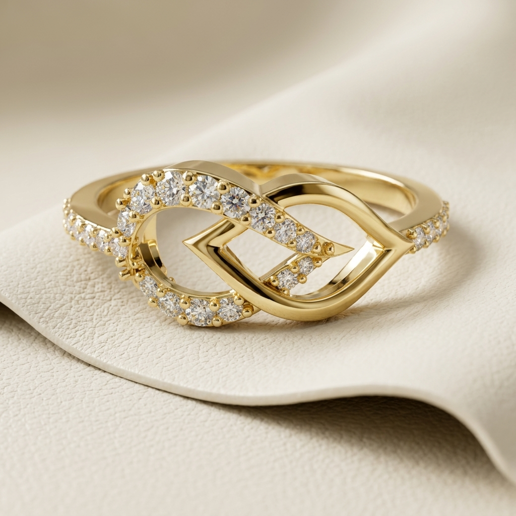 Yellow Gold Infinity Loop Diamond Ring
Infinity Loop Diamond Ring Modern Style
Yellow Gold Open Diamond Ring
Infinity Twist Diamond Ring Fine Jewelry
Geometric Infinity Diamond Ring
Yellow Gold Pave Diamond Ring
Open Infinity Diamond Ring Elegant Design
Modern Gold Diamond Ring Daily Wear
Yellow Gold Fashion Diamond Ring
Infinity Loop Diamond Ring Contemporary Style