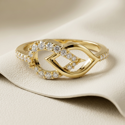 Yellow Gold Infinity Loop Diamond Ring
Infinity Loop Diamond Ring Modern Style
Yellow Gold Open Diamond Ring
Infinity Twist Diamond Ring Fine Jewelry
Geometric Infinity Diamond Ring
Yellow Gold Pave Diamond Ring
Open Infinity Diamond Ring Elegant Design
Modern Gold Diamond Ring Daily Wear
Yellow Gold Fashion Diamond Ring
Infinity Loop Diamond Ring Contemporary Style