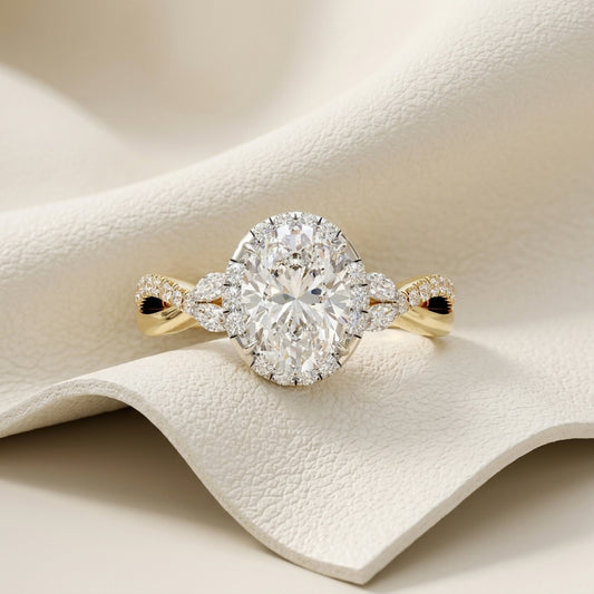 Yellow Gold Oval Diamond Ring Twisted Band
Oval Diamond Engagement Ring Pave Band
Yellow Gold Oval Solitaire Ring
Oval Diamond Ring Split Shank
Twisted Band Oval Diamond Ring
Yellow Gold Engagement Ring Oval Diamond
Oval Diamond Ring Side Stones
Oval Cut Diamond Ring Elegant Design
Yellow Gold Oval Bridal Ring
Oval Diamond Ring Fine Jewelry