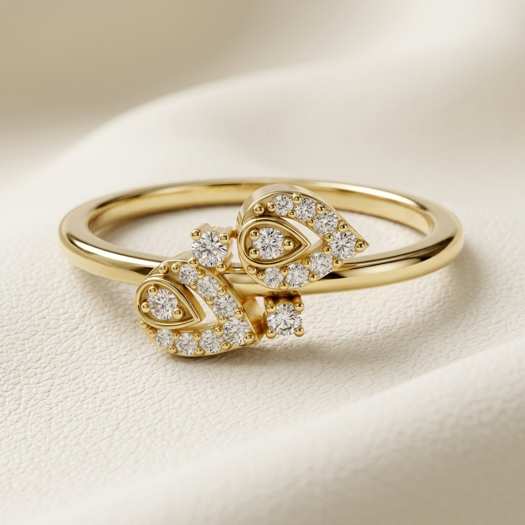 Yellow Gold Pear Leaf Diamond Ring
Open Pear Leaf Diamond Ring
Yellow Gold Diamond Open Ring
Pear Shape Diamond Ring Modern Style
Leaf Inspired Diamond Ring Fine Jewelry
Yellow Gold Bypass Diamond Ring
Pear Diamond Fashion Ring Elegant Design
Diamond Leaf Open Ring Contemporary Style
Yellow Gold Diamond Ring Minimal Look
Pear Leaf Diamond Ring Daily Wear