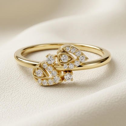 Yellow Gold Pear Leaf Diamond Ring
Open Pear Leaf Diamond Ring
Yellow Gold Diamond Open Ring
Pear Shape Diamond Ring Modern Style
Leaf Inspired Diamond Ring Fine Jewelry
Yellow Gold Bypass Diamond Ring
Pear Diamond Fashion Ring Elegant Design
Diamond Leaf Open Ring Contemporary Style
Yellow Gold Diamond Ring Minimal Look
Pear Leaf Diamond Ring Daily Wear