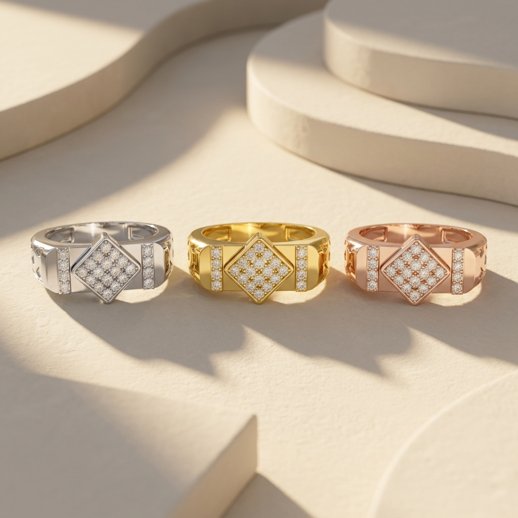 Yellow White Rose Gold Diamond Shape Diamond Band Collection
Diamond Shape Diamond Band Three Metal Options
Yellow White Rose Gold Statement Diamond Band
Diamond Shape Geometric Band Metal Choices
Wide Diamond Band Three Gold Colors
Yellow White Rose Gold Diamond Ring Collection
Diamond Shape Pave Band Collection
Diamond Band Available Three Metals
Yellow White Rose Gold Ring Display
Diamond Shape Diamond Band Color Options