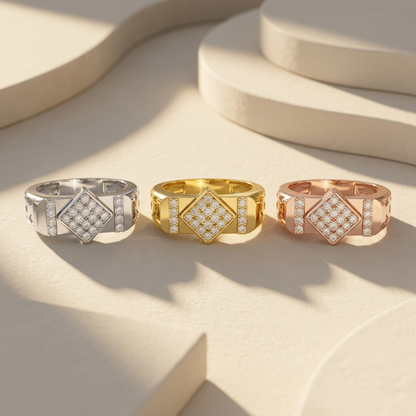 Yellow White Rose Gold Diamond Shape Diamond Band Collection
Diamond Shape Diamond Band Three Metal Options
Yellow White Rose Gold Statement Diamond Band
Diamond Shape Geometric Band Metal Choices
Wide Diamond Band Three Gold Colors
Yellow White Rose Gold Diamond Ring Collection
Diamond Shape Pave Band Collection
Diamond Band Available Three Metals
Yellow White Rose Gold Ring Display
Diamond Shape Diamond Band Color Options