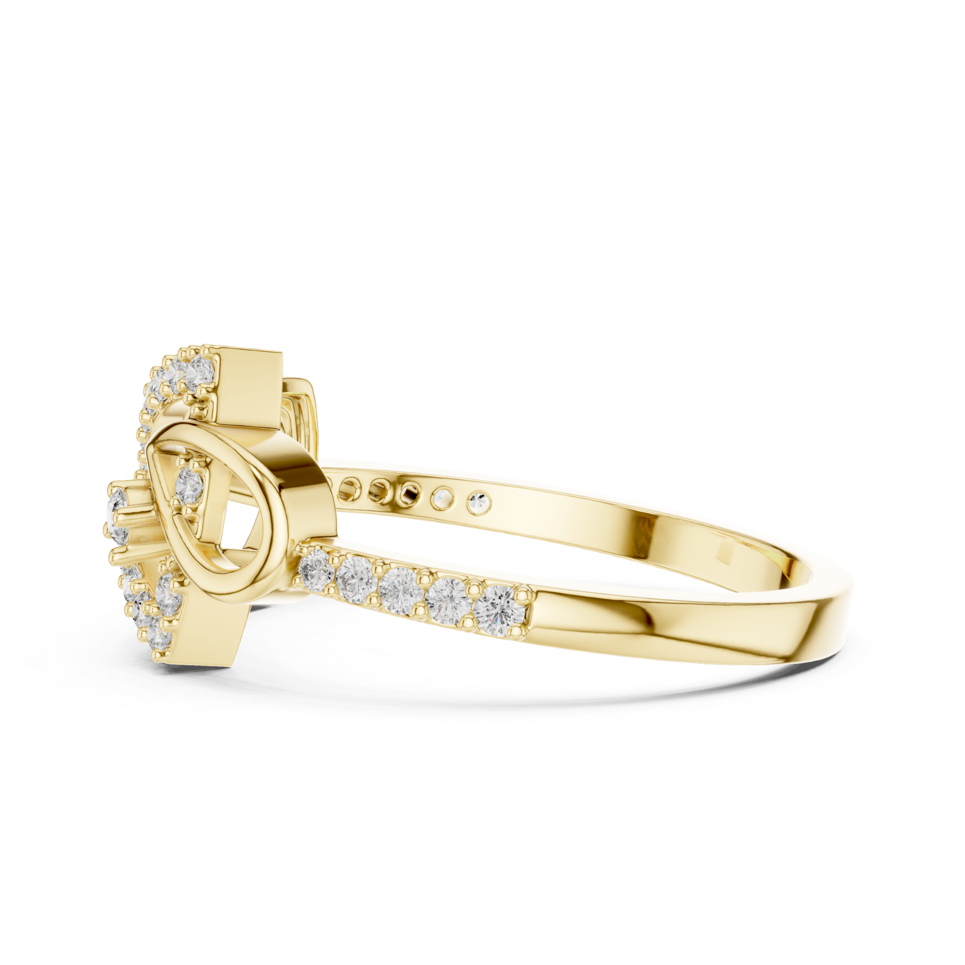 Yellow gold abstract diamond ring with side profile view
Side profile yellow gold crossover ring with diamonds
Yellow gold open design ring with pave diamonds
Modern yellow gold abstract diamond fashion ring
Yellow gold geometric ring with round diamonds
Side angle yellow gold artistic diamond ring
Yellow gold swirl crossover ring with pave detail
Elegant yellow gold openwork diamond ring profile
Yellow gold designer fashion ring with diamonds
Luxury yellow gold abstract crossover diamond ring