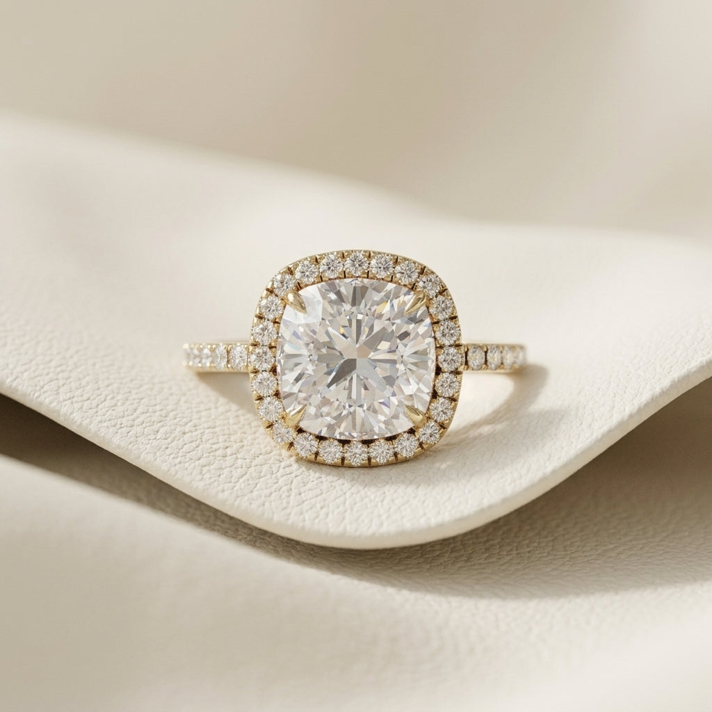 Yellow Gold Cushion Cut Halo Diamond Ring
Cushion Cut Diamond Halo Ring in Yellow Gold
Yellow Gold Cushion Halo Diamond Ring
Cushion Cut Diamond Ring with Halo Setting
Yellow Gold Cushion Diamond Engagement Ring
Halo Set Cushion Cut Diamond Gold Ring
Cushion Shape Halo Diamond Ring in Gold
Yellow Gold Cushion Diamond Halo Ring
Cushion Cut Center Diamond Halo Ring
Yellow Gold Diamond Cushion Halo Ring