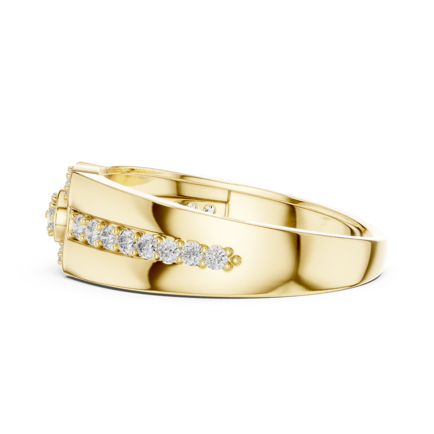 Side view yellow gold diamond floral ring
Yellow gold diamond band side profile
Side angle round diamond gold ring
Yellow gold floral ring profile view
Side perspective yellow gold diamond band
Yellow gold accent diamond ring side view
Profile view round diamond gold band
Yellow gold diamond ring angled profile
Side detail yellow gold floral ring
Yellow gold diamond band perspective view