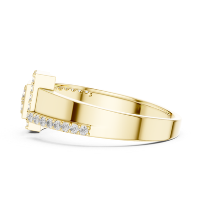 Side profile yellow gold geometric diamond band ring
Modern yellow gold pave diamond ring side view
Yellow gold abstract diamond statement ring profile
Contemporary yellow gold layered diamond band design
Yellow gold geometric open style diamond ring side
Side angle yellow gold round diamond fashion ring
Minimal yellow gold diamond geometric band profile
Yellow gold polished band with pave diamonds side
Luxury yellow gold geometric diamond ring side angle
Yellow gold contemporary diamond band ring profile