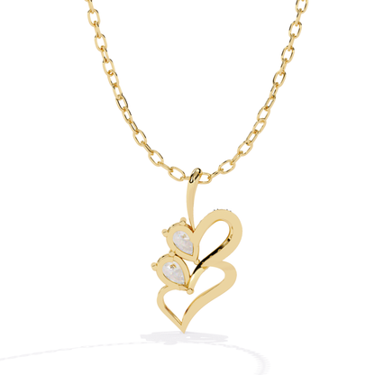 Yellow gold double heart pear diamond pendant back view
Back view of pear diamond heart pendant
Yellow gold heart pendant rear view
Double heart pear diamond pendant back detail
Yellow gold pear diamond necklace back view
Polished yellow gold heart pendant back
Rear profile of pear diamond heart pendant
Yellow gold double heart pendant reverse view
Pear diamond pendant back profile
Yellow gold heart necklace back design