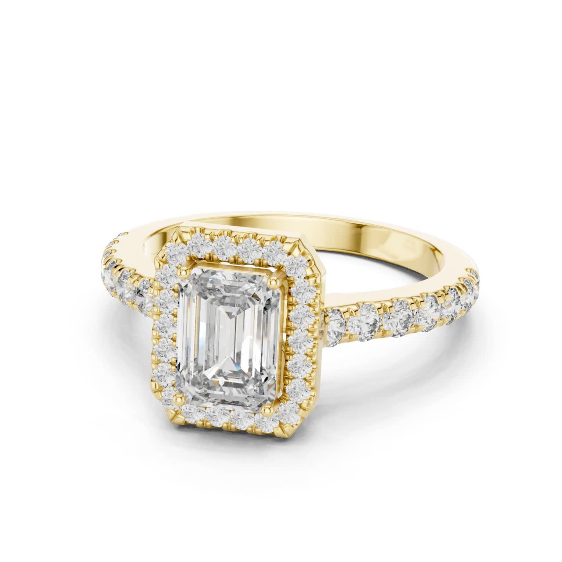 Yellow gold emerald cut diamond halo ring side view
Side view emerald cut halo diamond ring in yellow gold
Yellow gold emerald cut diamond ring side angle
Emerald cut diamond halo ring side profile
Yellow gold halo ring with emerald cut diamond side view
Side angle yellow gold emerald cut engagement ring
Emerald cut diamond ring with halo side perspective
Yellow gold rectangular cut diamond halo ring side view
Side profile of yellow gold emerald cut halo ring
Yellow gold emerald cut diamond ring angled view