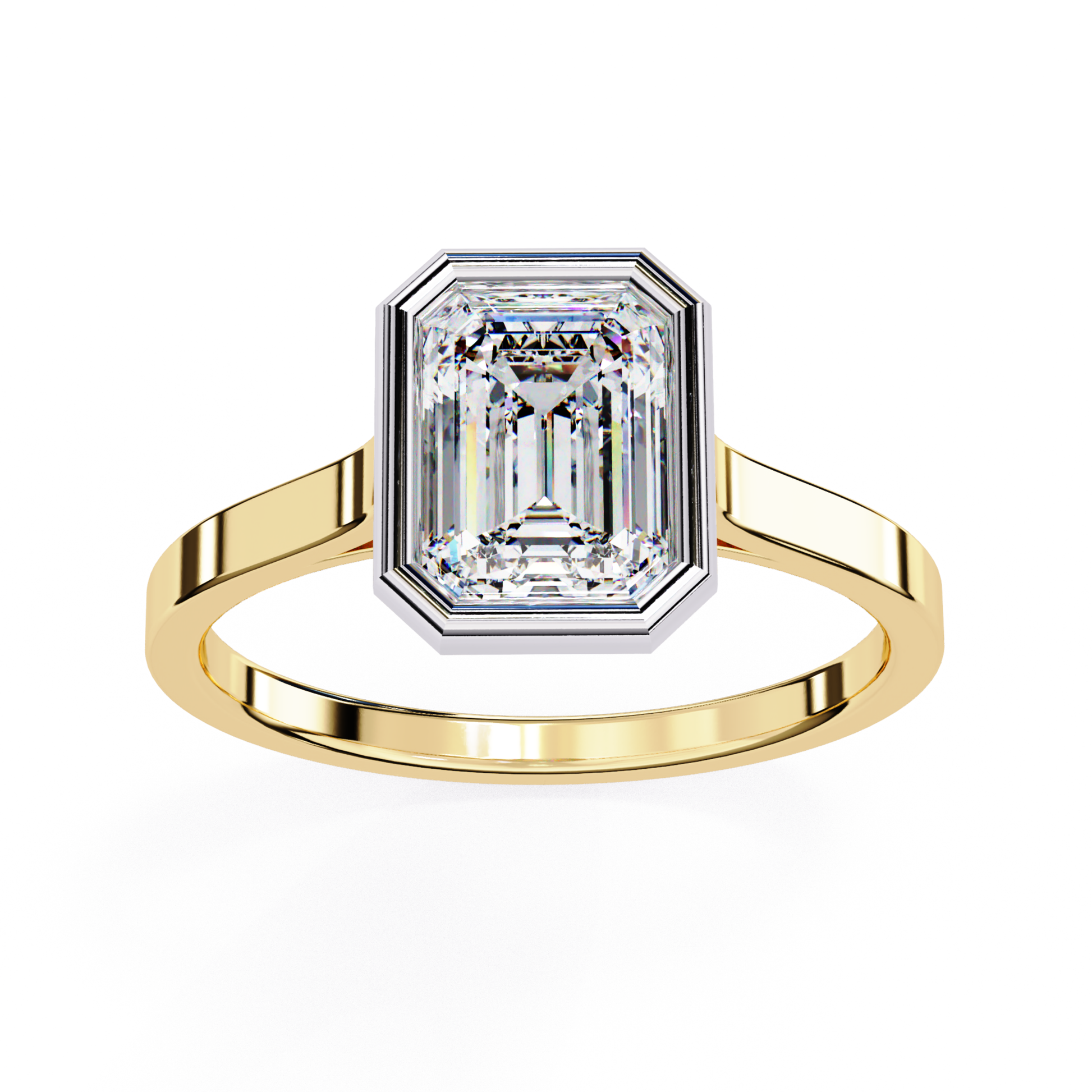 Emerald cut diamond ring in yellow gold
Classic emerald cut diamond gold ring
Minimal emerald cut diamond ring
Elegant emerald cut diamond ring
Emerald cut diamond solitaire ring
Yellow gold emerald cut diamond band
Fine emerald cut diamond ring design
Emerald cut diamond ring front view
Luxury emerald cut diamond ring
Emerald cut diamond ring for engagement