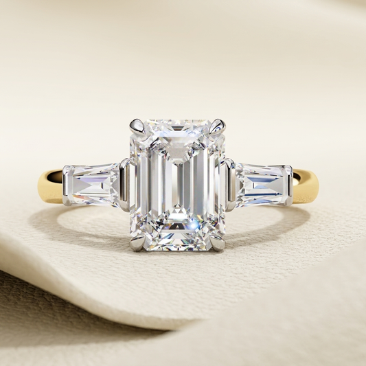 Yellow Gold Emerald Cut Diamond Three Stone Ring
Emerald Cut Diamond Ring With Tapered Side Stones
Three Stone Emerald Cut Diamond Yellow Gold Ring
Emerald Diamond Engagement Ring In Yellow Gold
Yellow Gold Ring With Emerald And Side Diamonds
Emerald Cut Center Diamond Three Stone Ring
Four Prong Emerald Cut Diamond Gold Ring
Yellow Gold Three Stone Emerald Diamond Ring
Emerald Cut Diamond Ring With Baguette Side Stones
Classic Yellow Gold Emerald Cut Diamond Ring
