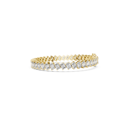 Yellow gold emerald diamond riviera bracelet
Yellow gold emerald stone tennis bracelet
Elegant emerald diamond riviera bracelet
Yellow gold emerald cut jewelry bracelet
Luxury emerald diamond bracelet for women
Yellow gold straight line diamond bracelet
Fine emerald cut diamond jewelry
Yellow gold emerald link bracelet design
Sparkling emerald diamond wrist bracelet
Yellow gold emerald diamond bracelet closeup