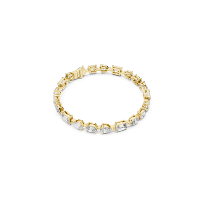 Top view yellow gold emerald oval pear diamond bracelet
Yellow gold bracelet with mixed diamond shapes
Emerald oval pear diamond bracelet top angle
Multi shape diamond tennis bracelet overhead view
Yellow gold bracelet with pear oval diamonds
Emerald cut diamond bracelet top profile
Yellow gold mixed cut diamond line bracelet
Oval pear emerald diamond bracelet design
Top angle mixed shape diamond bracelet
Yellow gold bracelet featuring emerald oval pear diamonds