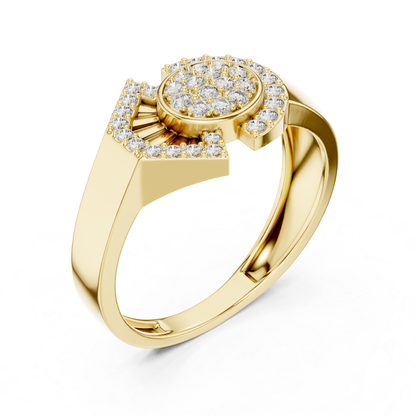 Yellow gold geometric diamond cluster ring
Modern yellow gold diamond statement ring
Abstract diamond yellow gold fashion ring
Yellow gold round cluster diamond ring
Contemporary geometric diamond gold ring
Bold yellow gold diamond cocktail ring
Designer diamond yellow gold ring style
Unique geometric diamond cluster gold ring
Yellow gold artistic diamond statement ring
Modern abstract diamond yellow gold ring