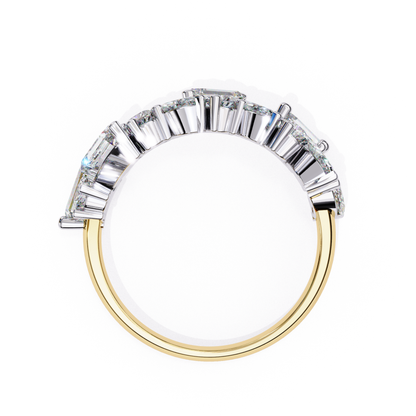 Yellow gold graduated baguette diamond band
Luxury yellow gold graduated baguette cut diamond ring
Elegant yellow gold tapered baguette diamond band
Fine jewelry graduated baguette diamond band top view
Sparkling yellow gold baguette diamond anniversary band
Premium graduated baguette diamond wedding band for women
Designer yellow gold band with graduated baguette diamonds
Modern yellow gold graduated baguette diamond ring
Timeless yellow gold graduated baguette diamond band
Classic yellow gold tapered bagu
