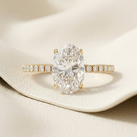 Yellow Gold Oval Cut Diamond Solitaire Ring
Oval Cut Diamond Solitaire Ring in Yellow Gold
Yellow Gold Oval Diamond Engagement Ring
Oval Cut Diamond Ring with Gold Band
Yellow Gold Oval Solitaire Diamond Ring
Four Prong Oval Diamond Gold Ring
Oval Cut Center Diamond Gold Ring
Yellow Gold Oval Diamond Ring Close View
Classic Oval Cut Diamond Solitaire Ring
Yellow Gold Oval Diamond Statement Ring