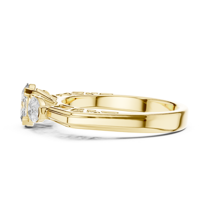 Yellow gold oval cut diamond ring side view
Three stone diamond ring yellow gold side angle
Oval center diamond ring yellow gold side profile
Yellow gold engagement ring side view design
Pear side diamond ring yellow gold side angle
Side view oval cut diamond ring yellow gold
Yellow gold three stone diamond ring side view
Minimal oval cut diamond ring yellow gold side
Yellow gold ring with three stone setting side profile
Oval cut engagement ring yellow gold side angle