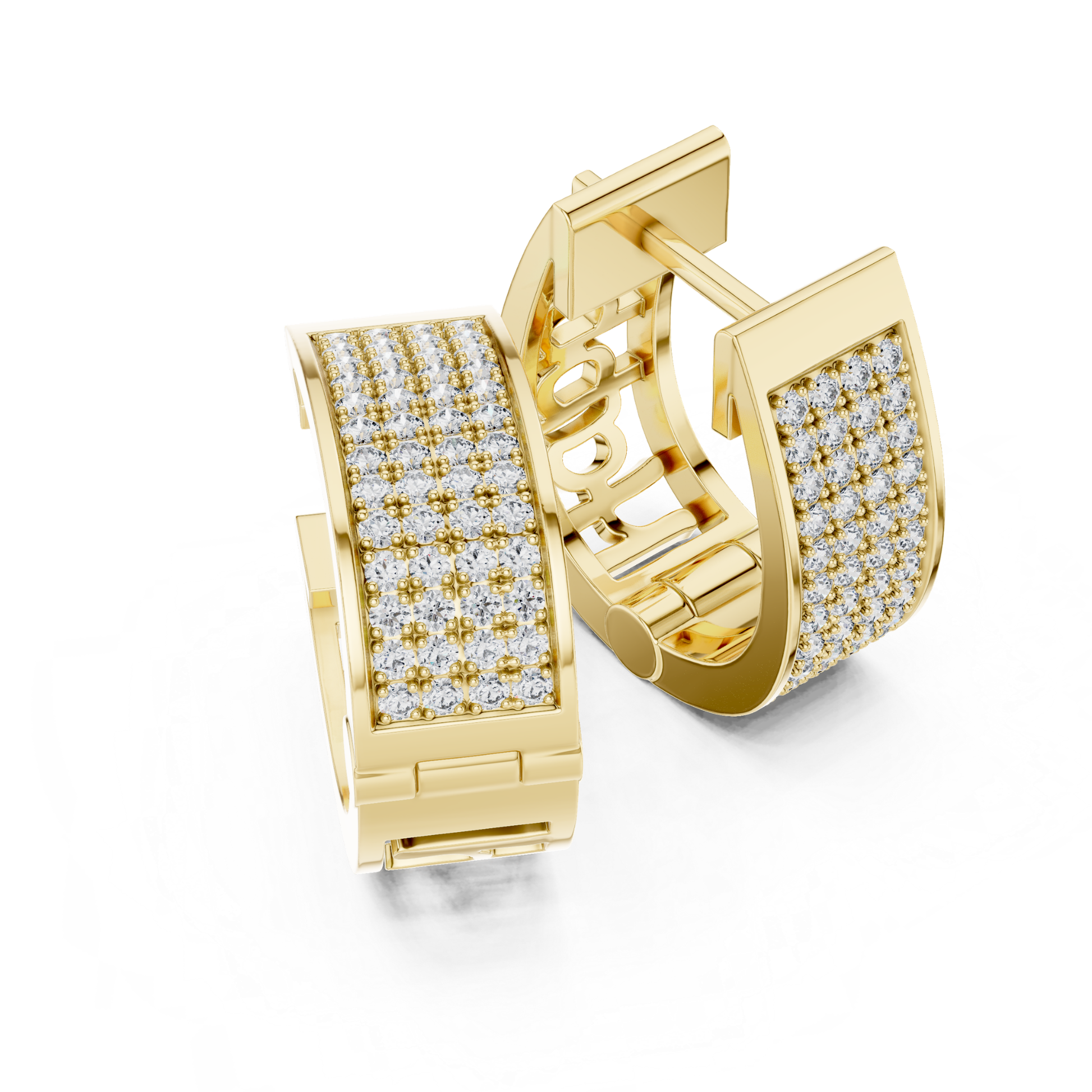 Angle view yellow gold Pave diamond hoop earrings
Yellow gold round diamond hoop earrings angle view
Curved Pave diamond earrings in yellow gold
Luxury yellow gold diamond hoop earrings angle profile
Round diamond Pave hoop earrings in gold
Yellow gold diamond earrings with curved design
Elegant Pave diamond hoop earrings side angle
Fine yellow gold round diamond earrings angle view
Modern yellow gold hoop earrings with round diamonds
Yellow gold Pave diamond earrings perspective view
