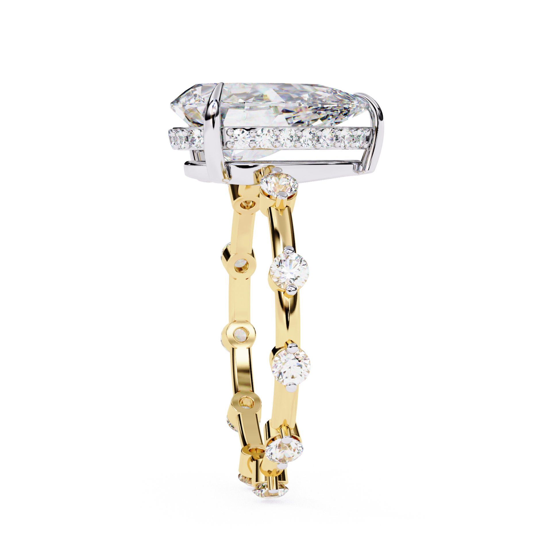 Side View Pear Cut Diamond Hidden Halo Ring
Yellow Gold Pear Diamond Ring Side Profile
Pear Shape Diamond Ring With Hidden Halo Side View
Side Angle Pear Cut Diamond Solitaire Ring
Yellow Gold Ring With Pear Diamond Side View
Pear Diamond Ring Open Gallery Side Profile
Side Perspective Pear Cut Diamond Ring
Yellow Gold Hidden Halo Ring Side Angle View
Pear Solitaire Ring With Diamond Band Side View
Contemporary Pear Diamond Ring Side Profile