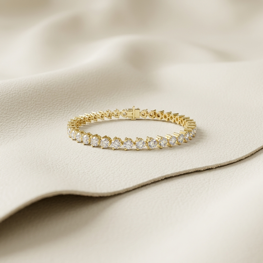 Yellow gold pear shape diamond tennis bracelet
Luxury pear cut diamond line bracelet in yellow gold
Elegant teardrop diamond tennis bracelet on ivory background
Fine jewelry yellow gold pear diamond link bracelet
Premium pear shaped diamond bracelet with clasp
Sparkling teardrop diamond line bracelet close up
Luxury yellow gold multi stone pear diamond bracelet
Contemporary pear cut diamond tennis bracelet design
Elegant pear diamond bracelet displayed on cream surface
Yellow gold teardrop diamond link brac