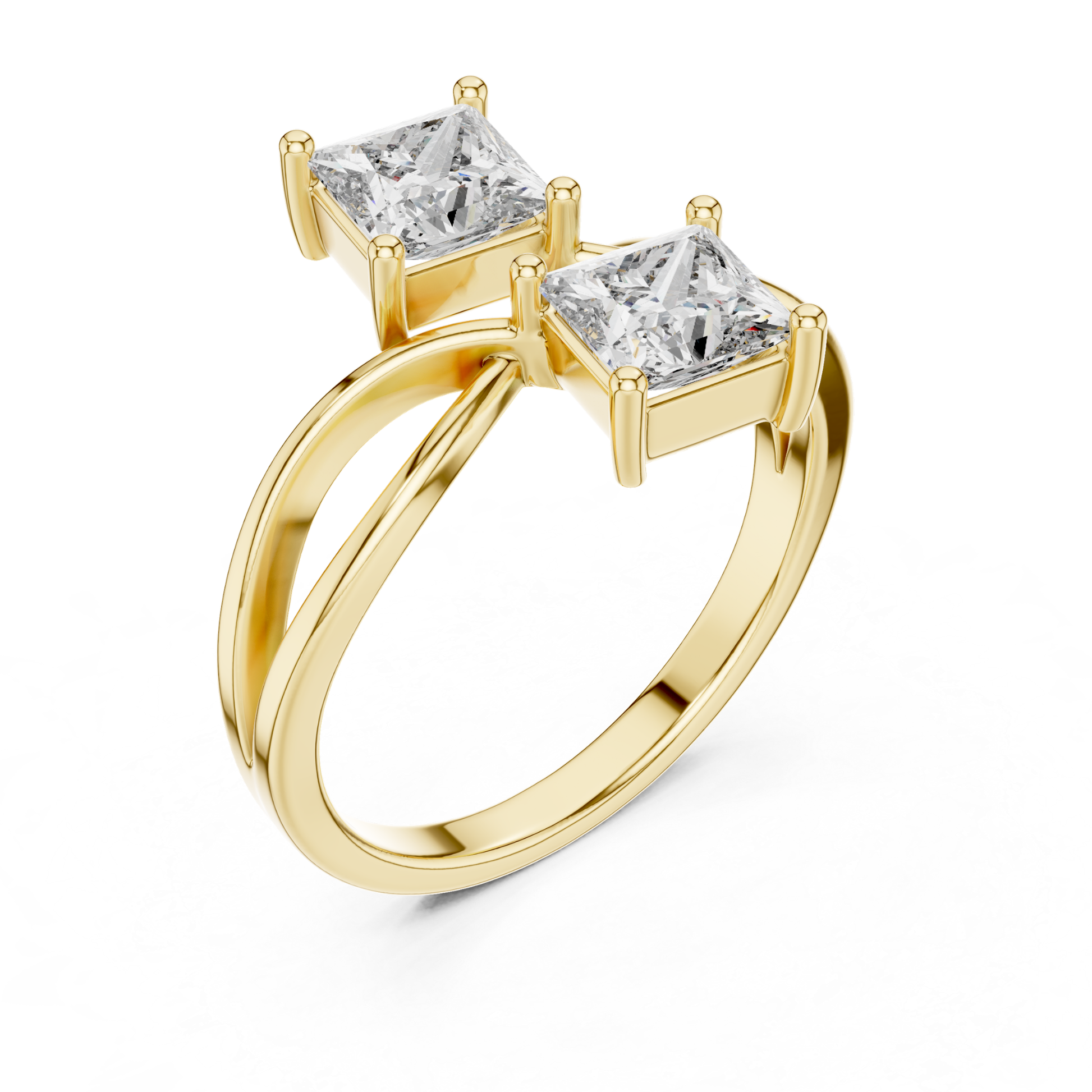 Princess cut diamond bypass ring in yellow gold
Yellow gold split band ring with princess diamonds
Double princess diamond ring in yellow gold
Yellow gold crossover ring with princess cut diamonds
Modern princess diamond bypass ring in gold
Yellow gold ring with twin princess diamonds
Elegant bypass diamond ring in yellow gold
Open split band princess diamond ring
Minimal yellow gold crossover diamond ring
Yellow gold double princess cut diamond ring