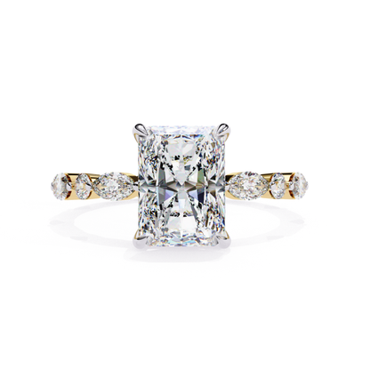 Front View Radiant Cut Diamond Marquise Accent Ring
Yellow Gold Radiant Diamond Ring Front View
Radiant Cut Diamond Ring With Marquise Side Stones
Yellow Gold Solitaire Ring With Marquise Accents
Four Prong Radiant Diamond Ring In Yellow Gold
Front Profile Radiant Cut Diamond Engagement Ring
Yellow Gold Ring With Radiant Center Diamond
Marquise Accent Ring With Radiant Cut Diamond
Contemporary Radiant Diamond Ring Front View
Yellow Gold Diamond Ring With Marquise Details