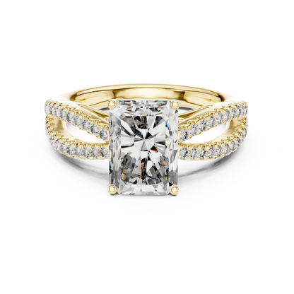 Yellow gold radiant cut diamond split shank ring
Radiant cut diamond ring with double pave band in yellow gold
Yellow gold radiant diamond bridal ring with split band
Split shank radiant cut engagement ring in yellow gold
Radiant lab diamond ring with pave side diamond
Yellow gold radiant diamond ring with crossover shank
Elegant radiant cut diamond ring in yellow gold
Yellow gold radiant diamond ring with double band design
Luxury radiant cut ring with pave detailing
Radiant center stone diamond ring