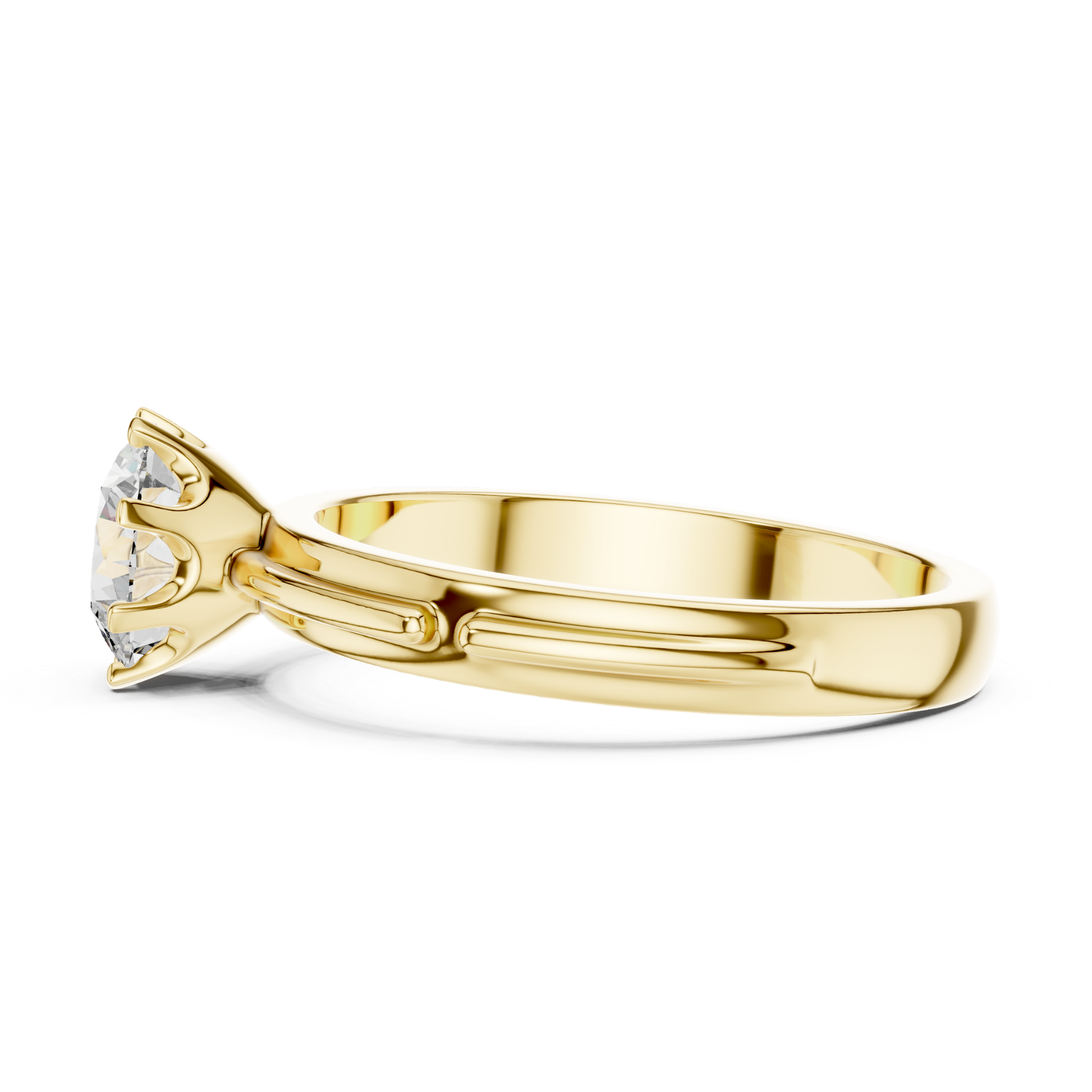 Yellow gold round diamond solitaire ring side view
Round cut diamond solitaire ring yellow gold side view
Yellow gold diamond ring round stone side view
Classic solitaire round diamond ring yellow gold side view
Yellow gold engagement ring round diamond side view
Round diamond prong set ring yellow gold side view
Yellow gold single stone diamond ring side view
Round cut diamond ring gold band side view
Yellow gold round diamond ring elegant side view
Classic round diamond ring yellow gold profile view