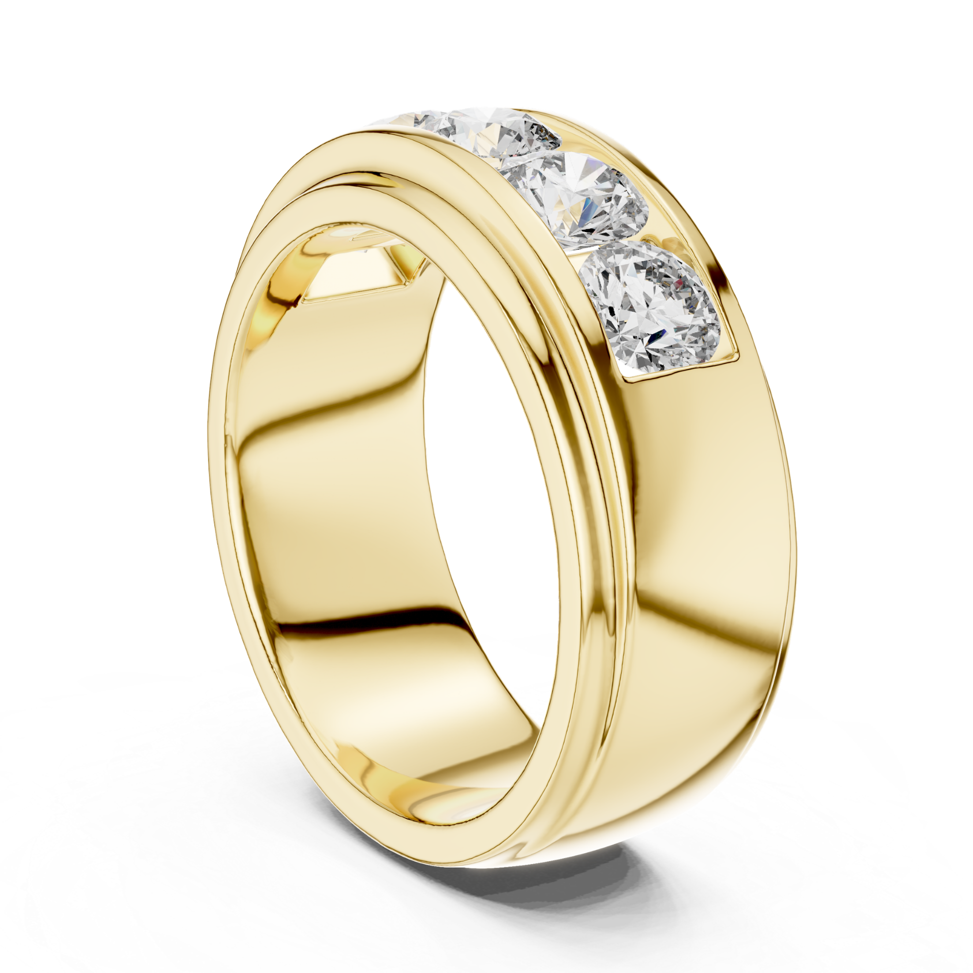 Yellow Gold Round Diamond Flush Set Ring
Wide Yellow Gold Diamond Band Ring
Modern Gold Ring With Round Diamonds
Thick Yellow Gold Diamond Band
Polished Yellow Gold Flush Set Ring
Contemporary Yellow Gold Diamond Ring
Bold Yellow Gold Wide Band Ring
Yellow Gold Multi Diamond Band
Sleek Yellow Gold Round Diamond Ring
Flush Set Diamond Yellow Gold Band