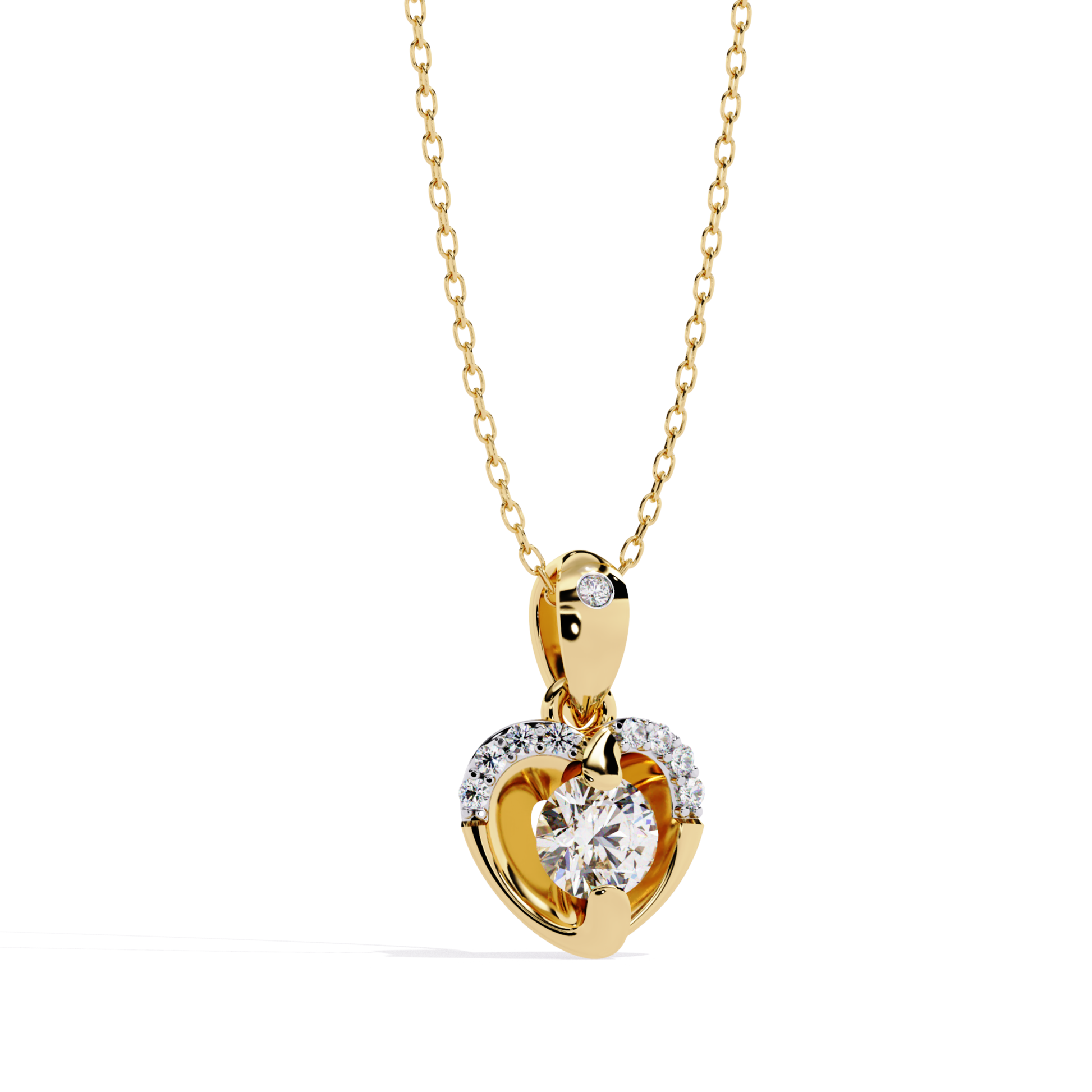 Yellow Gold Round Cut Diamond Heart Pendant Angle View
Angle View Yellow Gold Round Cut Diamond Heart Pendant
Yellow Gold Diamond Heart Pendant Angle View
Round Cut Diamond Heart Pendant Side Angle
Yellow Gold Open Heart Diamond Pendant Angle
Round Diamond Heart Pendant Perspective View
Yellow Gold Heart Pendant with Round Cut Diamond
Diamond Heart Pendant Angle Detail
Yellow Gold Round Diamond Pendant Angle View
Modern Heart Diamond Pendant in Yellow Gold
