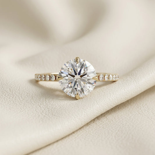 Yellow Gold Round Cut Diamond Solitaire Ring
Round Cut Diamond Solitaire Ring in Yellow Gold
Yellow Gold Round Diamond Engagement Ring
Round Cut Diamond Ring with Gold Band
Yellow Gold Round Solitaire Diamond Ring
Six Prong Round Diamond Gold Ring
Round Cut Center Diamond Gold Ring
Yellow Gold Round Diamond Ring Close View
Classic Round Cut Diamond Solitaire Ring
Yellow Gold Round Diamond Statement Ring
