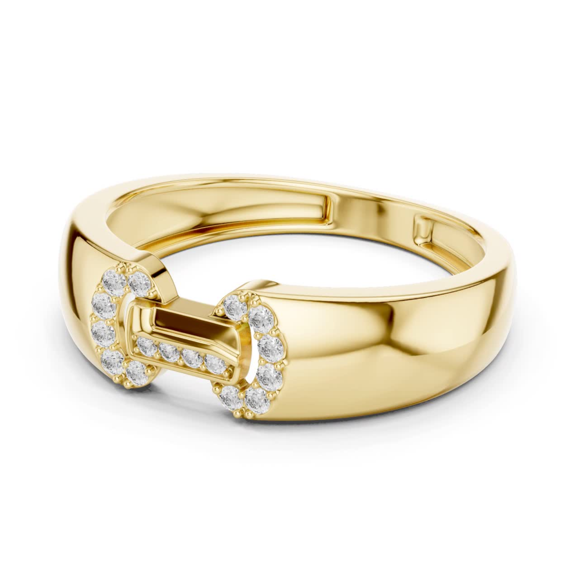 Side view yellow gold round diamond buckle band ring
Yellow gold diamond buckle ring angled side profile
Round diamond yellow gold buckle band ring side angle
Modern yellow gold diamond buckle ring side view
Polished yellow gold round diamond fashion band ring
Luxury yellow gold geometric diamond buckle ring
Sleek yellow gold round diamond wide band ring
Contemporary yellow gold diamond accented buckle ring
Elegant yellow gold round diamond statement band
Yellow gold designer buckle ring with round diamonds